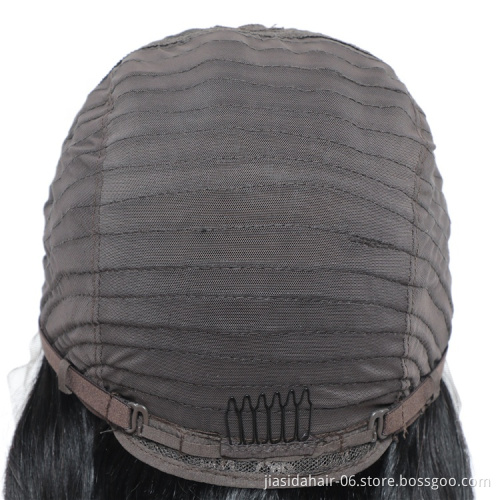 Wholesale Cuticles Aligned 13x6 13x4 Lace Frontal Highlight Wig HD Lace Front Human Hair T part Lace Wigs